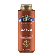 Ghirardelli Caramel Sauce, 16 oz liquid, squeeze bottle, dessert  - $13.99