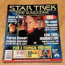 Star Trek Magazine May 1999 #1 Premiere Patrick Stewart Borg Next Generation - £7.87 GBP