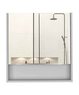 Medicine Cabinet With Mirror Lexington, Bathroom, White - $171.99