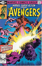 Marvel Super Action Comic Book #26 The Avengers 1980 FINE - £2.59 GBP