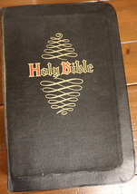 Vintage 1944 Holy Bible  Produced for Sears and Roebuck and co And Simpson Sears - $95.00