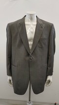 HUGO BOSS Mens 100% Virgin Wool Blend Single Breast Suit Jacket Gray Str... - $14.85