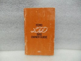 1982 LTD Owners Manual 17517 - £10.97 GBP
