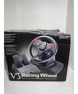 InterAct PlayStation V3 RACING Steering Wheel Gas Brake Pedal PS1, PS2, ... - $741.79 MXN