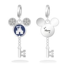 Mickey Mouse Disney Silhouette Key Charm - £28.12 GBP