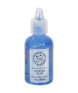 Scrappy Cat Glitter Glue 30ml Blue with Rainbow Glitters - £11.74 GBP