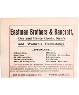 1906 Eastman Brothers &amp; Bancroft Dept Store Advertisement Portland Maine... - $372.98 MXN