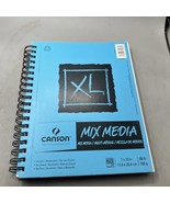 Canson XL Spiral Multi-Media Paper Pad 7&quot;X10&quot;-60 Sheets 702-2419 - $12.86