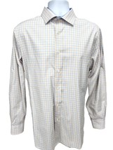Nautica Button Down Dress Shirt Men&#39;s L 16 34/35 Casual Long Sleeve, Dry... - $21.78