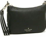 NWB Kate Spade Rosie Crossbody Black Leather Purse WKR00630 $349 MSRP Gi... - $132.65