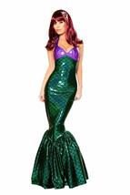 Roma Costume 1 Piece Mermaid Temptress Costume Green/Purple - Small - £37.72 GBP
