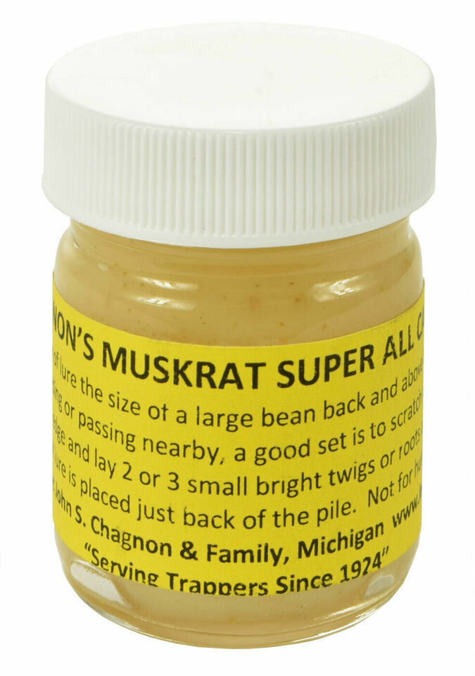 Lenon&#39;s Muskrat Super All Call Lure World Famous Since 1924 1oz Jar - $7.50