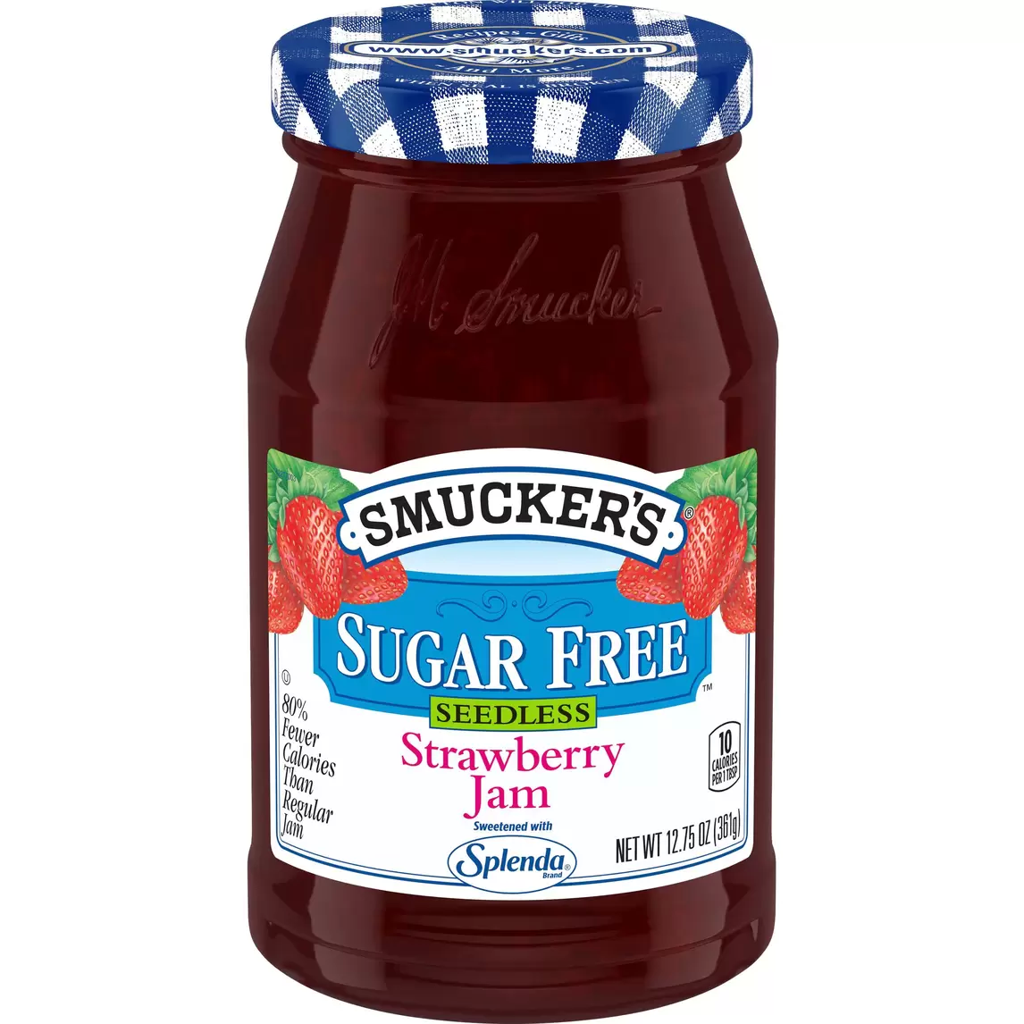6 Smucker's Sugar Free Seedless Strawberry Jam, 12 Oz , Case Of 6  - $27.00