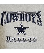 Vintage 1998 Lee Sport Nutmeg NFL Dallas Cowboys Graphic Print T-Shirt M... - $22.34