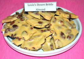 Almond Brittle, 8 oz, brittle, candy, treats, sweets, homemade brittle - $12.75