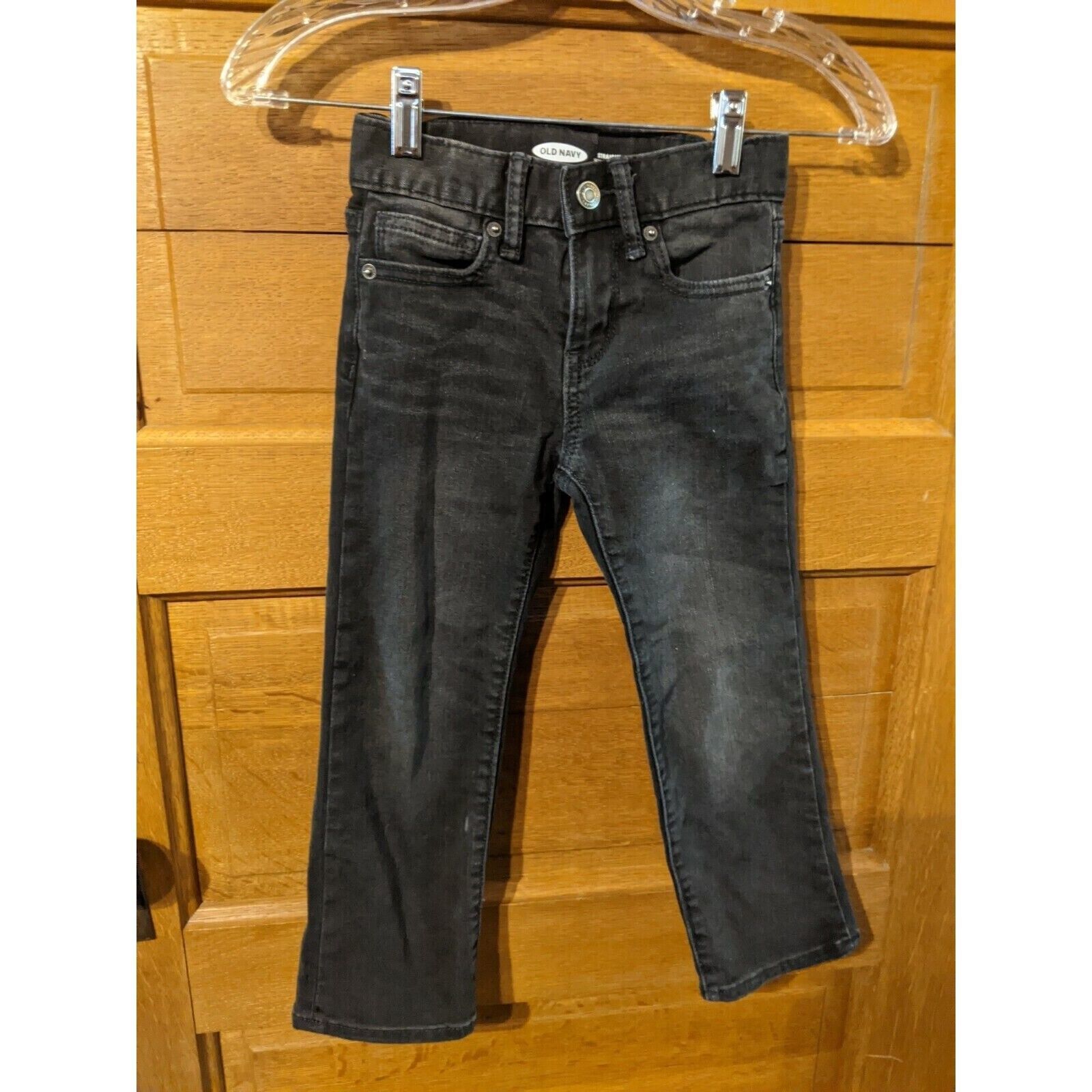 Primary image for Old Navy Boys Jeans 5 Regular Adjustable Waist Black Pants