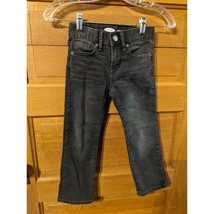 Old Navy Boys Jeans 5 Regular Adjustable Waist Black Pants - £7.01 GBP