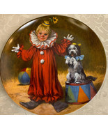 Vintage 1982 Reco / Edwin Knowles Collectible Plate Tommy The Clown - Mc... - $3.75