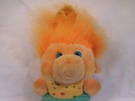 TROLL Doll by Grove int. Polka Dot outfit 11&quot; Plush Stuffed  - £7.12 GBP