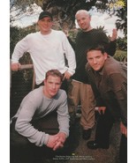 98 Degrees Nsync teen magazine pinup clipping Teen Beat pix Bop Nature - $4.81 CAD
