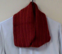 Handmade, Crochet Cowl Scarf, Fashion Scarf, Accessories, Women, Infinit... - £31.47 GBP