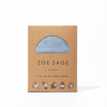 Zoe Sage 5 in 1 Multi-Use Mama Cover Sea Blue 1pc - £118.95 GBP