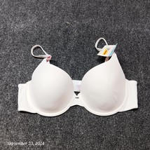 NWT Lily of France Bra Women 38C White Lightly Lined Underwired T Shirt - $13.97