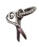 Brighton Snip It Scissors Charm, J94700, Silver Finish, New - $10.45