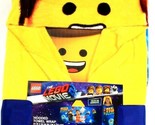 1 The Lego Movie 2 Children&#39;s Hooded Towel Wrap 24in X 50in You Be The C... - £20.65 GBP
