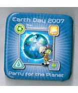 Disney Environmentality Earth Day 2007 Party For the Planet pin back but... - $25.22