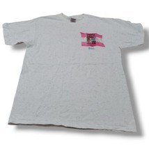 Vintage Oneita Shirt Size XL Austrian Drinking Team Graphic Shirt Single Stitch - £31.15 GBP