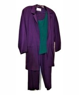 1980&#39;s 3-Piece Dana Buchman Silk Suit - $270.31 CAD