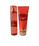 Bath &amp; Body Works Strawberry Flirt Mist &amp; Body Cream Set - $35.64