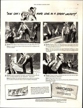 VINTAGE 1946 Print Ad Advertisement Sanforized Clothing make love in jacket e9 - £19.20 GBP