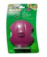 Scotch Pop-Up Tape Refillable Deskgrip Dispenser 75 Pre-cut Tape Strips ... - $298.72 MXN