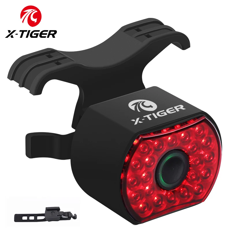 X-TIGER Bicycle Rear Light Waterproof 22 Pcs LED Charging Bicycle Smart Auto - £16.36 GBP+