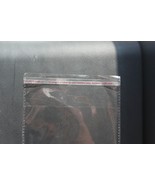 500 -  5 1/2&quot; X 11-1/2&quot; CLEAR LIP &amp; TAPE SELF SEALING RESEALABLE BAGS - £9.36 GBP
