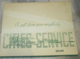 Cities Service Compliments Of Your Dealer Railroad Train Locomotive Prin... - $223.51 MXN