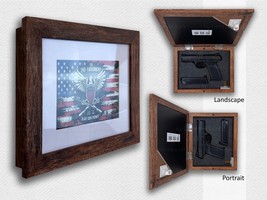 Hidden Storage Photo Frame for Gun and Valuables 13 in. x 11 in. / *ROTT... - €53,40 EUR+
