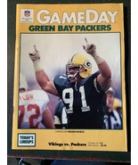 Green Bay Packers Football NFL Game Day Program Vs VIKINGS 10/16/ 1988 - $288.59 MXN