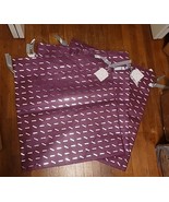 CTC Christine Taylor Collection XL Fabric Gift Bag Puple Silver 28&quot; lot ... - $357.18 MXN