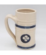 Williamsburg Pottery Stoneware Mug Salt Glazed Cobalt Blue - £75.18 GBP