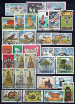 Mongolia Stamp Collection Used Wildlife Aviation Ships Birds ZAYIX 0424S0280 - £7.04 GBP
