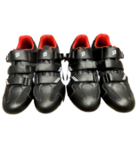 Lot of 2 Peloton Cycling Shoes Size 47 US Men&#39;s 13 Black Red READ - €47,28 EUR