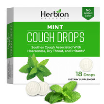 Herbion Naturals Cough Drops with Natural Mint Flavor - Soothes Cough -P... - $4.99