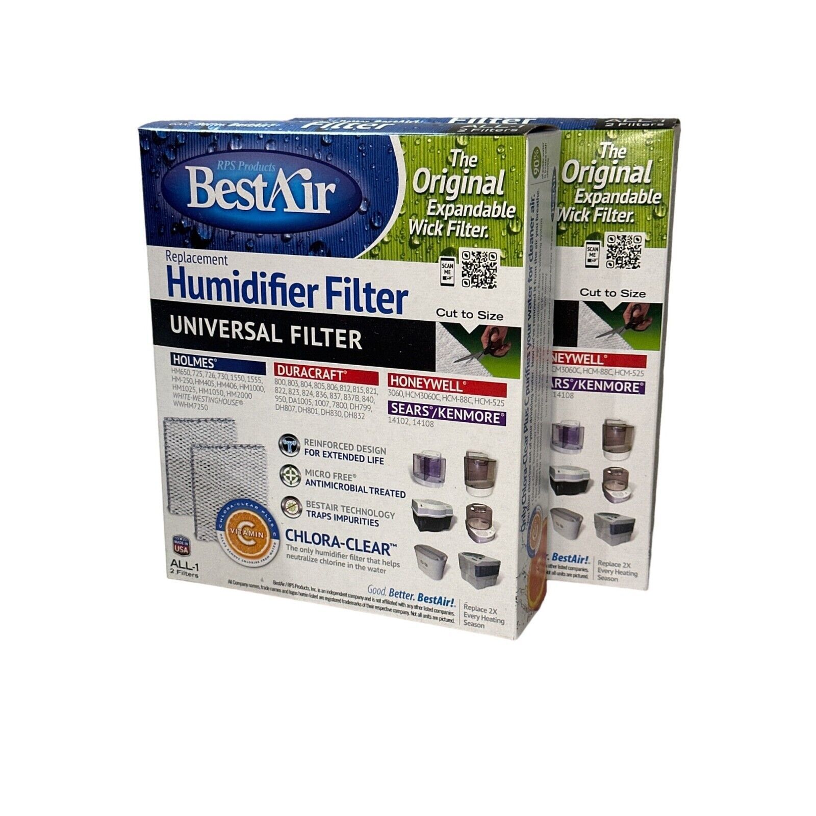 Best Air Original Replacement Humidifier Universal FIlter - $13.02