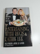 Entertaining With Regis &amp; Kathie Lee by Philbin 1994 hardcover dust jacket - £4.74 GBP