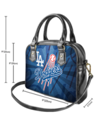 Los Angeles dodgers PU Leather Tote Bag Shoulder Bag rossbody Bag - £30.79 GBP