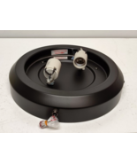 FOR PARTS ONLY-Light Mounting Disk-Hampton Bay Claret 52&quot;Matte Black Cei... - €12,66 EUR