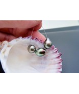 Gorgeous High Grade Colorful Tahitian Rikitea Mangareva Gambier Cultured... - €62,54 EUR